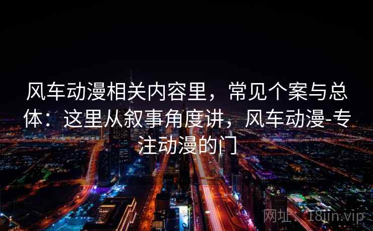 风车动漫相关内容里，常见个案与总体：这里从叙事角度讲，风车动漫-专注动漫的门